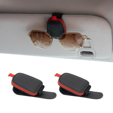 Yuoyar 4 Packs Sunglasses Holders for Car